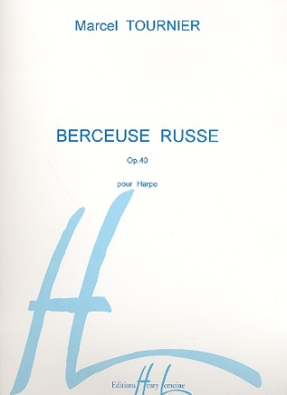 Berceuse russe op.40 pour harpe