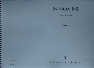 In Nomine pour 8 instruments partition (2001)