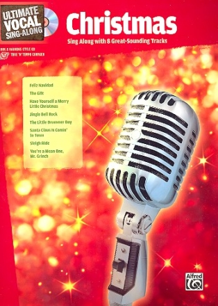 Christmas (+CD): for male voice songbook vocal/guitar