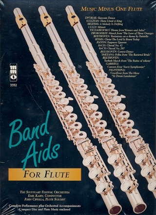 Music Minus One Flute (+CD) Band Aids for flute and orchestra