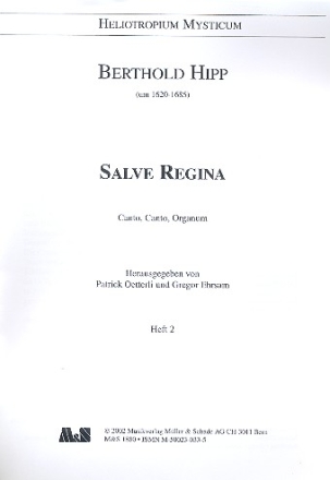 Salve Regina fr 2 Singstimmen und Orgel Partitur