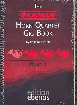 The Paxman Horn Quartet Gig Book vol.1 for horn quartet Stimmensatz (4 Hefte)