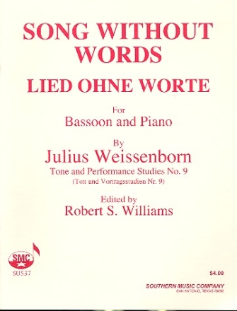 Song without Words for bassoon and piano