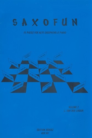 Saxofun vol.2 15 pieces for alto saxophone and piano