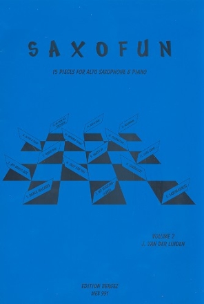 Saxofun vol.2 15 pieces for alto saxophone and piano