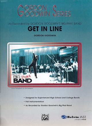 Get in Line: for concert band (jazz ensemble) score and parts