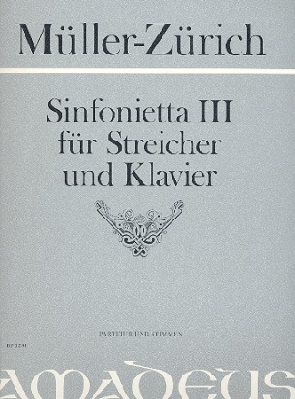 Sinfonietta 3 fr Klavier und Streichquartett
