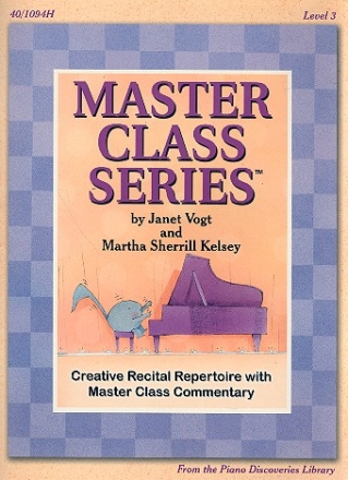 Master Class Series Level 3 for piano