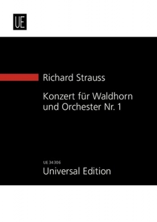 Konzert Es-Dur Nr.1 op.11 fr Waldhorn und Orchester Studienpartitur