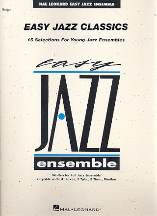 Easy Jazz Classics: for young jazz ensemble guitar