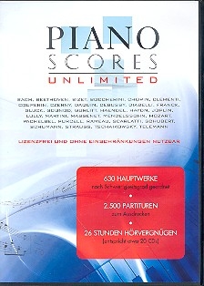 Piano Scores unlimited DVD-ROM