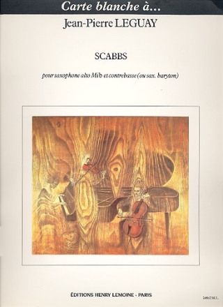 Scabbs pour saxophone alto et contrebasse (ou saxophone baryton)