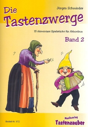 Die Tastenzwerge Band 2 fr Akkordeon