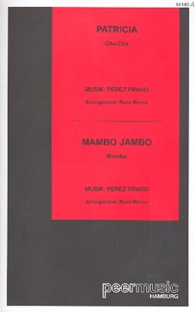 Patricia  und  Mambo Jambo: fr Salonorchester Stimmensatz (+Ergnzungsstimmen)