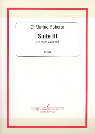 Suite Nr.3 fr Flte und Gitarre Partitur und Stimmen