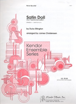 Satin Doll for 4 flutes score and parts