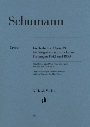 Liederkreis op.39 fr Singstimme (hoch) und Klavier