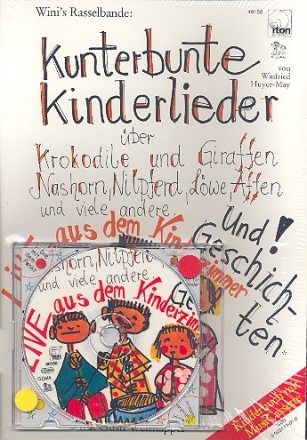 Kunterbunte Kinderlieder  und Geschichten (+CD) Liederbuch