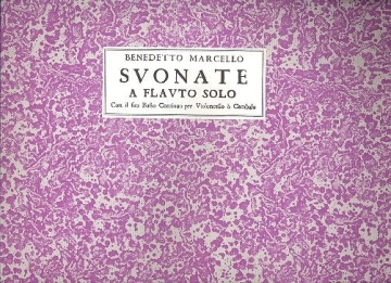 12 suonate op.2 a flauto solo con Bc  facsimile