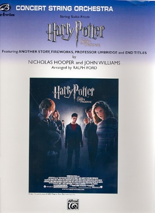 Harry Potter and the Order of the Phoenix (Suite): for string orchestra score and parts (8-8-5-5-5)