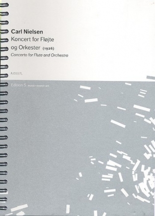 Concerto for flute and orchestra study score