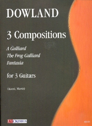 3 Composizioni for 3 guitars score and parts