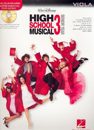 High School Musical vol.3 (+CD): for viola