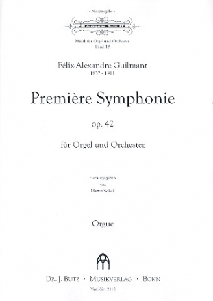 Sinfonie Nr.1 op.42 fr Orgel und Orchester Orgel