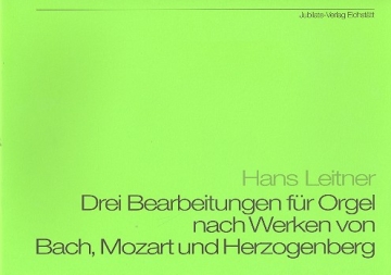 3 Bearbeitungen  fr Orgel