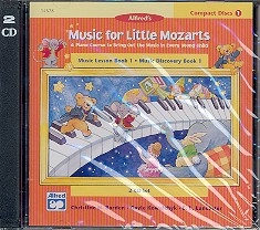 Music for little Mozarts vol.1 2 CD's (to Music Lesson Book + Discovery Book)