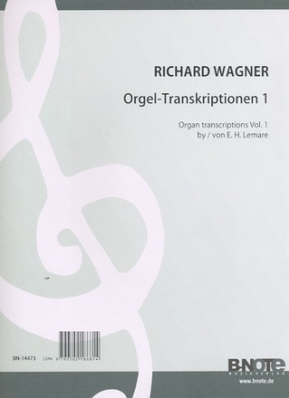 Transkriptionen Band 1 fr Orgel