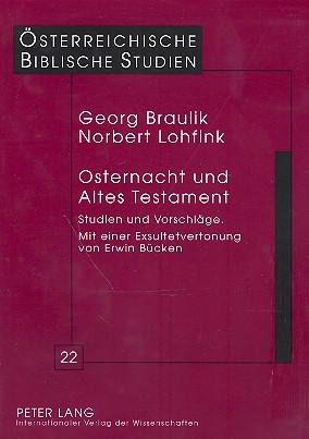 Osternacht und Altes Testament Studien und Vorschlge