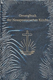 Gesangbuch der Neuapostolischen Kirche Ausgabe 2004 12x17cm Kunstleder schwarz