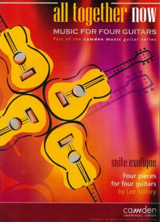 Suite exotique pour 4 guitares partition