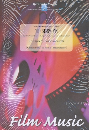 The Simpsons: for concert band score and parts
