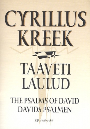 The Psalms of David for mixed chorus a cappella score (estn/dt/en)