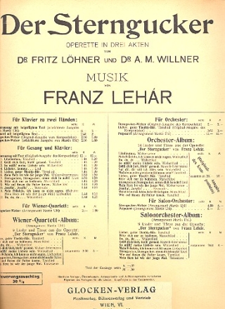 Sterngucker-Walzer fr Klavier