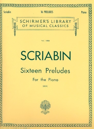 16 Preludes for piano