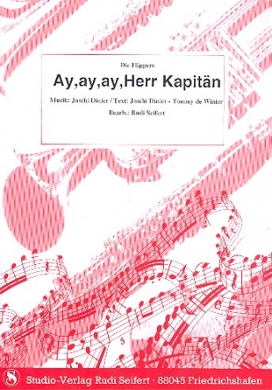 Ay ay ay Herr Kapitn: fr Klavier (Keyboard/ Gesang/Gitarre/C-Stimme)