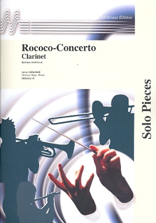 Rococo-Concerto  for clarinet and orchestra for clarinet and piano