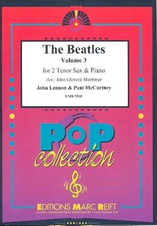 The Beatles Band 3: fr 2 Tenorsaxophone und Klavier Stimmen