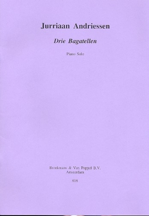 3 Bagatelles for piano