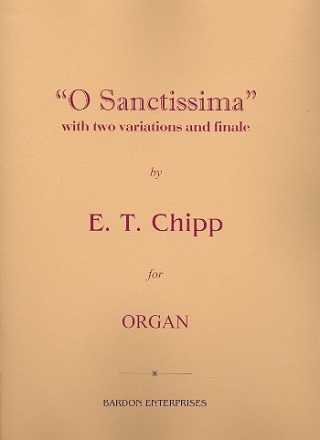 O Sanctissima with 2 Variations and Finale for organ