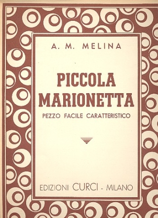 Piccola Marionetta pezzo facile caratteristico per pianoforte