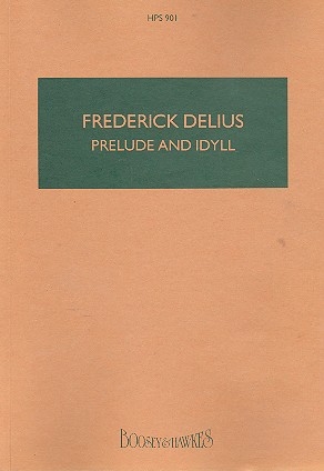 Prelude and Idyll HPS 901 fr Sopran, Bariton und Orchester Studienpartitur