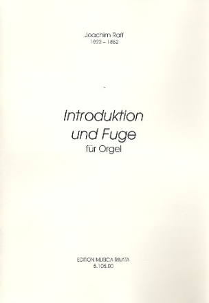 Introduktion und Fuge fr Orgel