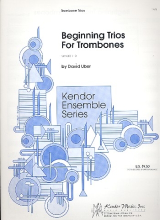 Beginning Trios for 3 trombones score and parts