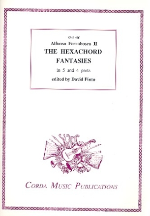 The Hexachord Fantasies in 5 and 4 parts for 4 or 5 string instruments score+parts