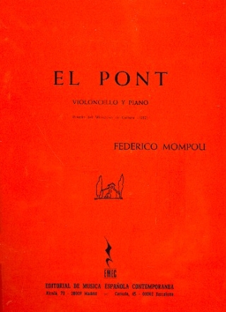 El Pont para violoncello y piano