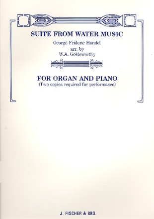 Suite from Walter Music for organ and piano score